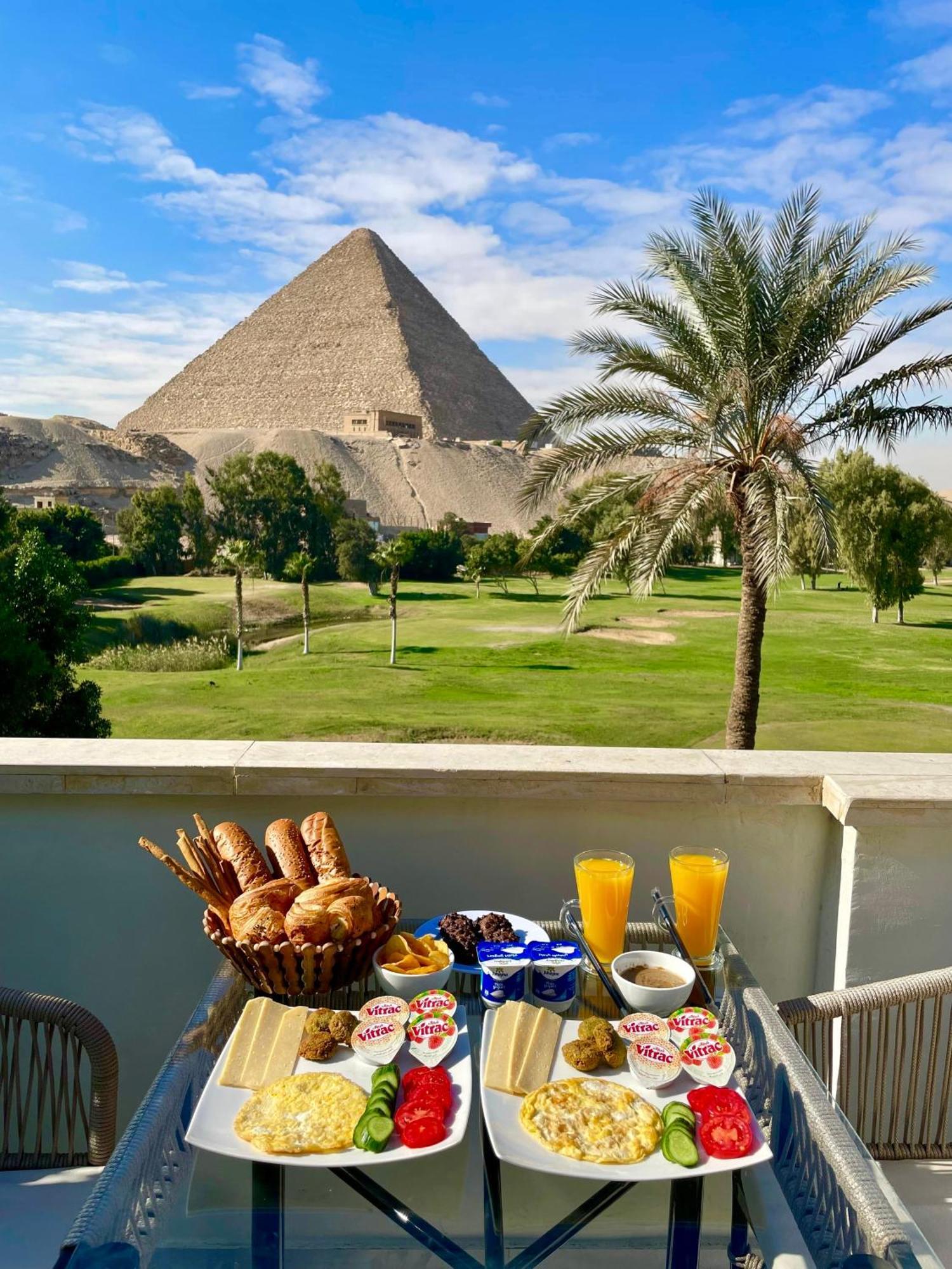 New Glamour Pyramids Hotel Kafrat al Jabal Exterior photo