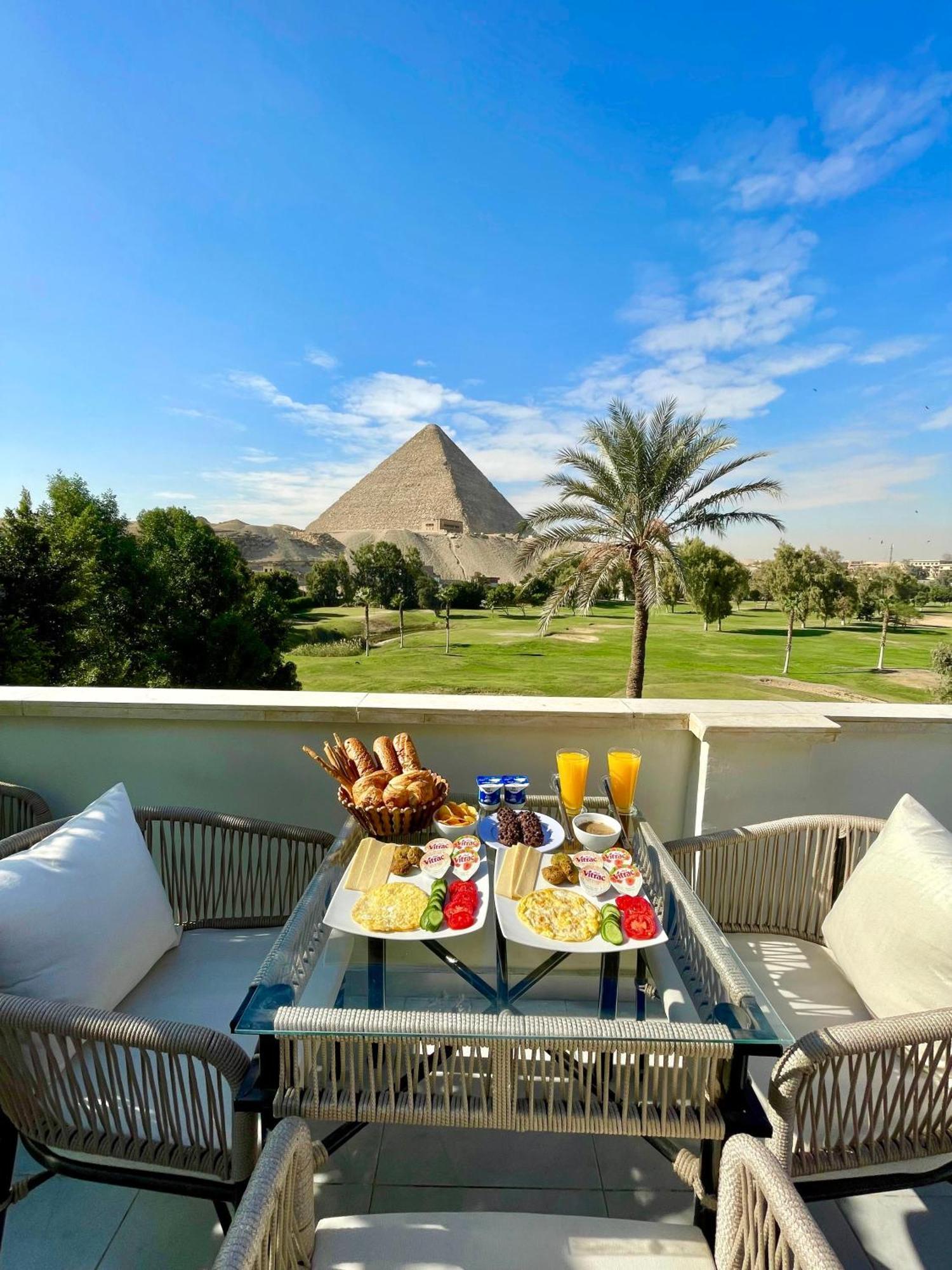 New Glamour Pyramids Hotel Kafrat al Jabal Exterior photo
