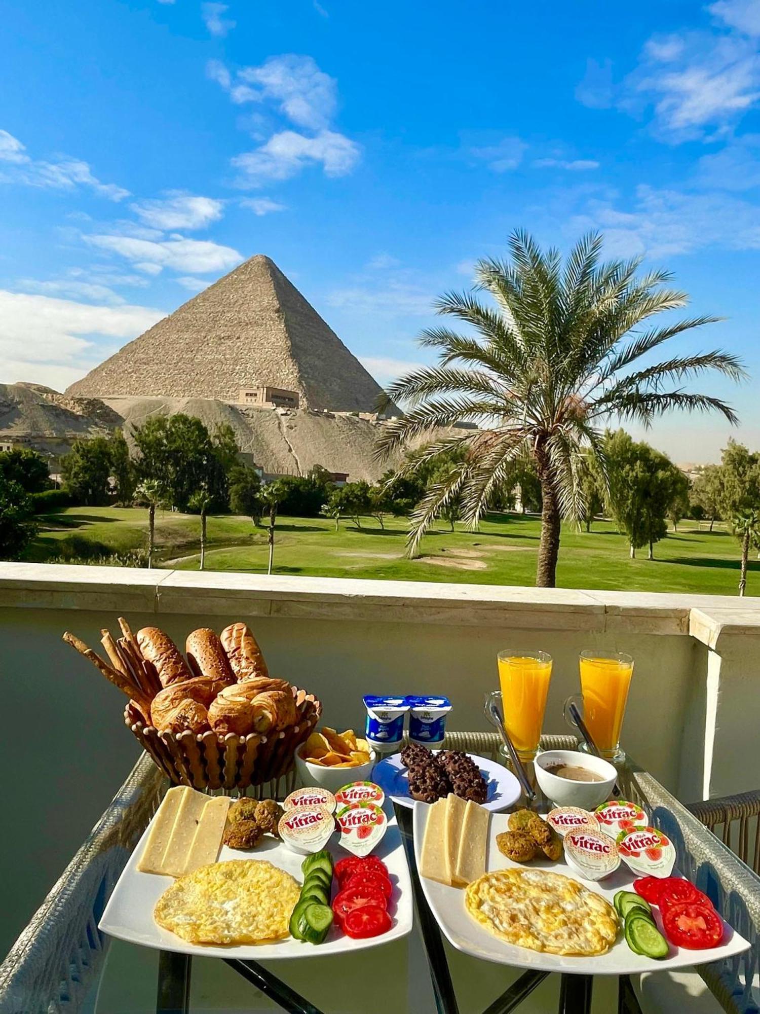 New Glamour Pyramids Hotel Kafrat al Jabal Exterior photo