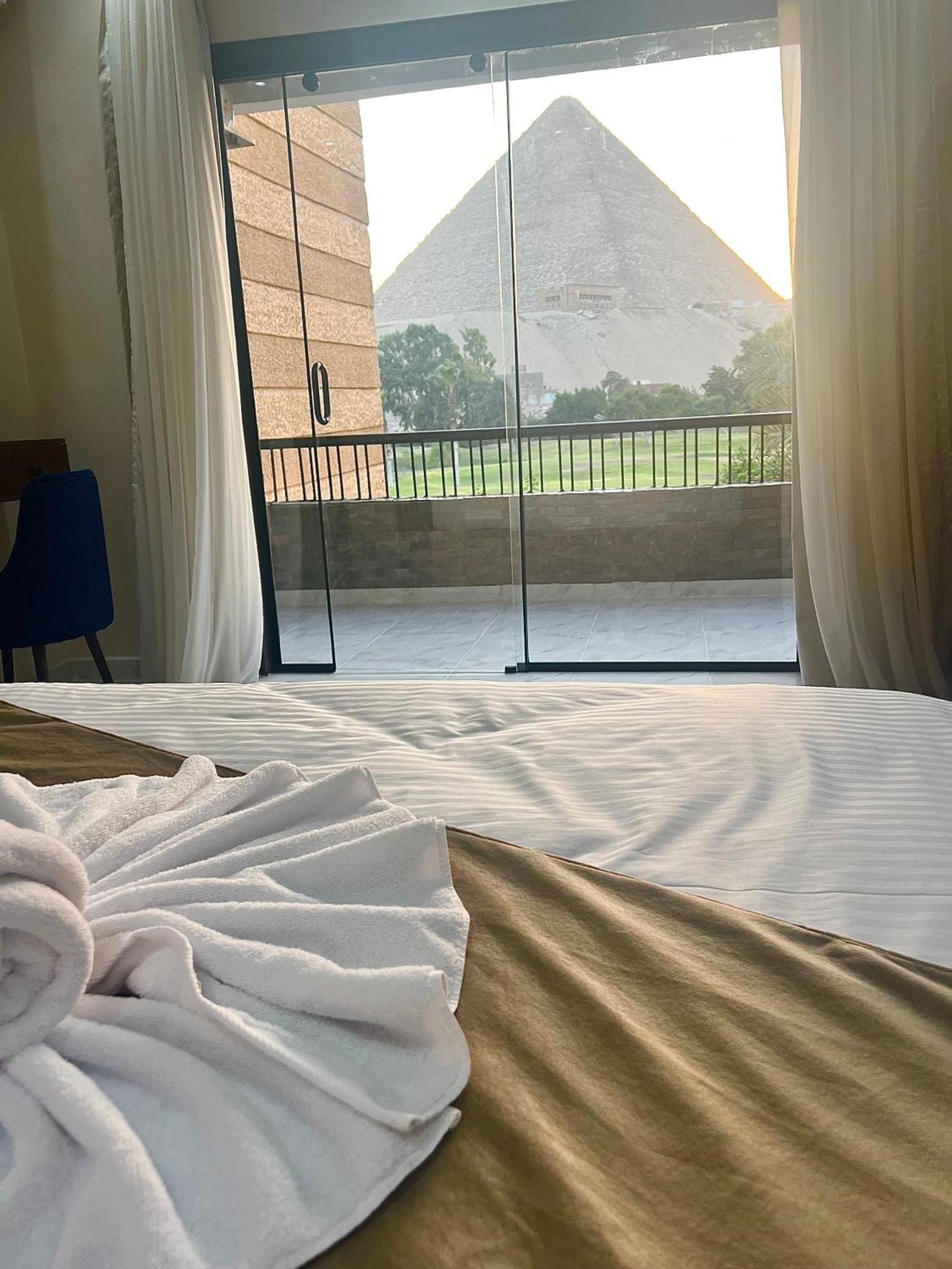 New Glamour Pyramids Hotel Kafrat al Jabal Exterior photo