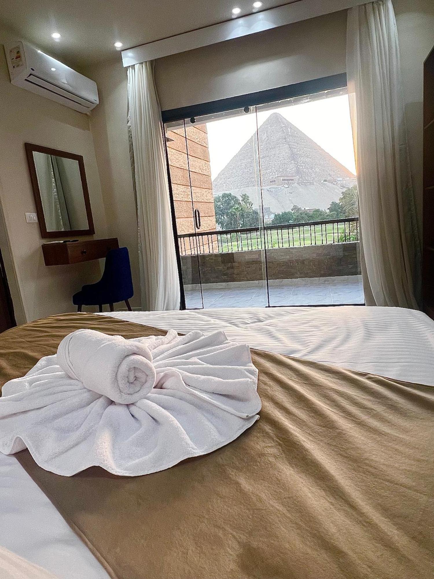New Glamour Pyramids Hotel Kafrat al Jabal Exterior photo